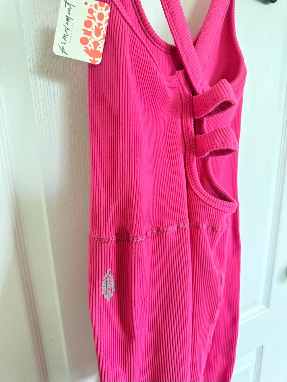 Free People Movement NEW Free Throw Onesie in Hot Pink - Picture 7 of 7